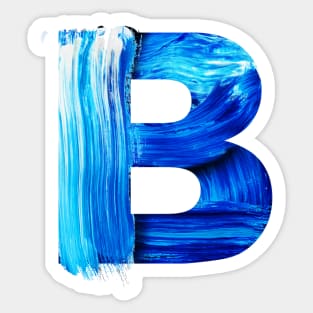 B Sticker